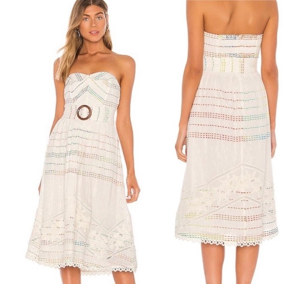 NWT Hemant and Nandita Thea Midi Dress - Picture 1 of 10